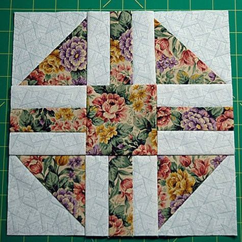 Patchwork Quilt, Diy Sy, Quilt Block Patterns Free, Star Quilt Blocks, Quilt Block Pattern, Quilt Block Tutorial, Quilting, Patch Quilt, Free Quilting