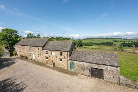 3 bedroom barn conversion for sale in East High House Farm, Hunstanworth, Near Blanchland, County Durham, DH8 Small Barn Conversion Interiors, Small Barn Conversion, Barn Conversion Exterior, Barn Conversion Interiors, Small Barn, House Farm, Barn Conversion, Farmhouse Style Kitchen, Horse Barn