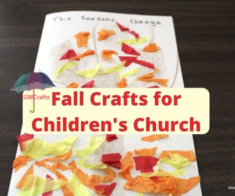 Preschool Fall Bible Crafts, Church Fall Crafts For Kids, Children’s Church Fall Craft, Fall For Jesus Crafts For Kids, Fall Craft Ideas For Kids Church, Fall Craft For Kids At Church, Childrens Church Lessons For Fall, Fall Bible Crafts For Preschool, Thanksgiving Bible Crafts For Kids