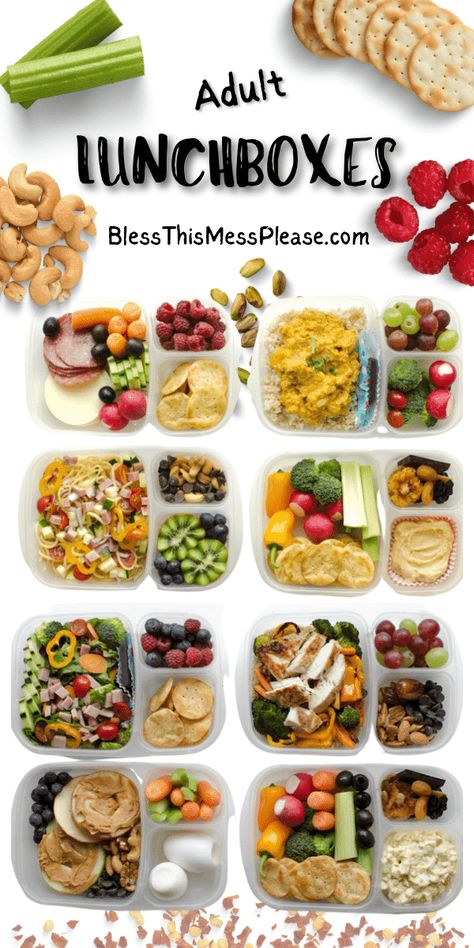 Looking for easy Adult Lunch Ideas? These wholesome lunches are perfect for work and busy days on the go. Real food you can throw together in a few minutes! #worklunch #grownuplunches #adultlunch #healthylunch #lunchrecipes #easylunchrecipes #mealprep #makeaheadlunches Mexican Lunches For Work, Food To Eat On The Go, Lunchables For Adults, Adult Lunch Box Ideas, Adult Lunch Ideas, Lunch Ideas For Adults, Lunch Box Ideas For Adults, Lunch Stuff, Easy Lunches For Work