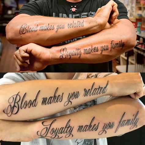 Tattoo Ideas For Siblings Brother, Tattoos For Brothers Guys, Tattoo Ideas To Get For Your Brothers, Older Brother Tattoo, Brothers In Arms Tattoo, Family Keeper Tattoo, Brotherhood Tattoo Men, Tattoos For Little Brothers, Brother In Law Tattoos