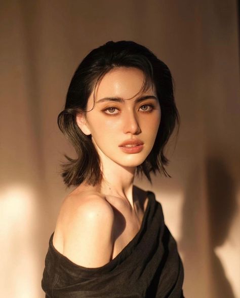 Fenugreek For Hair, Davikah Hoorne, Mai Davika Hoorne, Mai Davika, Davika Hoorne, Rachel Roth, Korean Short Hair, Woman Hair, Self Portrait Poses