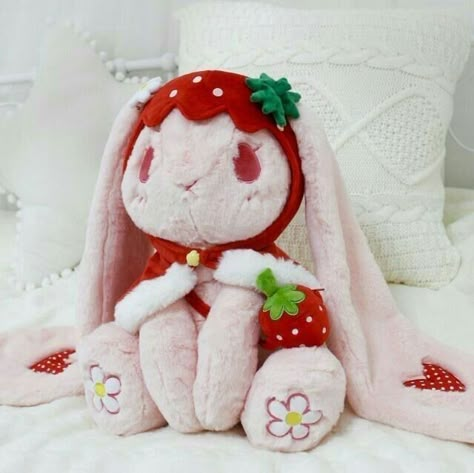 Stuffed Bunny, Cute Plushies, Kawaii Plush, Kawaii Plushies, Cute Stuffed Animals, Cute Toys, Cute Plush, 귀여운 동물, Cute Dolls