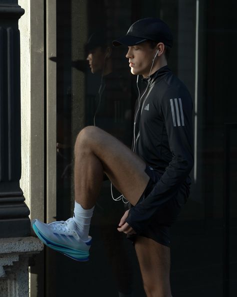 running on coffee… literally #adidasSupernova #ZalandoStyle @adidasrunning @zalando ad Workout Clothes Men, Men’s Running Outfit, Male Running Aesthetic, Runner Aesthetic Boy, Mens Running Outfit, Running Aesthetics Men, Outfit Running, Running Style, Men’s Running Aesthetic