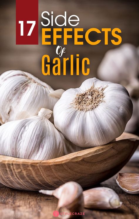 17 Side Effects Of Garlic You Must Be Aware Of: Here we list out some of the potential side effects of raw garlic. Find out here in detail. #sideeffects #health #wellness #healthy Garlic Supplement Benefits, Benefits Of Eating Garlic, Eating Raw Garlic, Garlic Health, Best Cough Remedy, Homemade Cough Remedies, Garlic Supplements, Arabic Verbs, Garlic Health Benefits