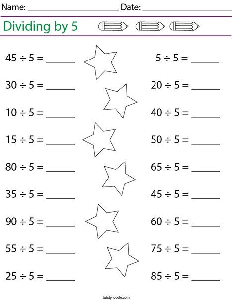 Divided By Math, Division Grade 5 Math Worksheets, Math For 5th Graders, Year 2 Maths Worksheets, Grade 2 Math Worksheets, Grade 5 Math Worksheets, Math Tutoring, Maths Paper, Twisty Noodle