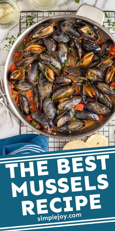 Mussels Recipe Without Wine, Musells Recipe, Cooking Mussels Recipes, Mussles Recipe White Wine, Bbq Mussels Recipe, Cooking Muscles Recipes, Blue Cheese Mussels Recipe, Steam Mussels Recipe, How To Make Mussels Recipes