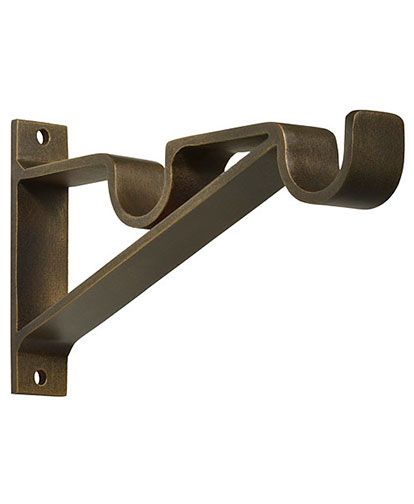 Brackets & Sockets – Morgik Curtain Brackets Ideas, Curtains Holder, Curtain Ideas For Living Room, Iron Curtain Rods, Home Office Furniture Design, Curtains Rods, Wood Shoe Rack, Classy Closets, Living Room Divider