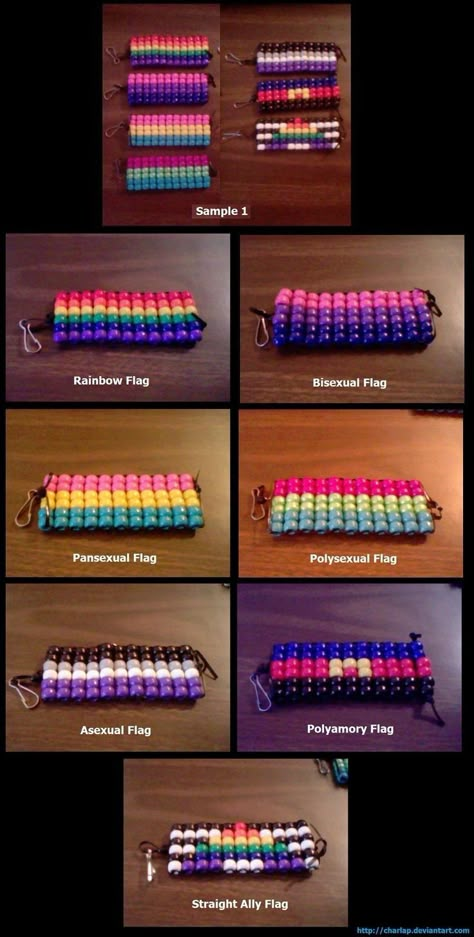 Pony Bead Projects, Straight Ally, Flag Lgbt, Diy Kandi Bracelets, Pony Bead Crafts, Diy Kandi, Kandi Kid, Kandi Cuff, Kandi Ideas