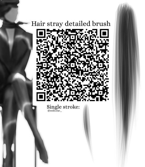 Black and white theme. IbispaintX QR code. IbispaintX brushes. Soft Hair Brush Ibis Paint, Ibis Paint X Hair Brushes Qr Code, Ibis Hair Brush Code, Qr Code Ibispaint Hair, Ibispaintx Brushes Hair, Brush Ibispaint Code Hair, Ibis Hair Brush, Ibis Paint X Brushes Qr Code Hair, Ibis Paint Hair Brush Code