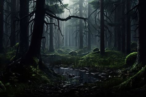 Forbidden Forest forest woodland outdoors. AI generated Image by rawpixel. | premium image by rawpixel.com / George Dark Forest Background, Forbidden Forest, Forest Backdrops, Hogwarts Castle, Forest Background, Scenery Background, Backdrops Backgrounds, Dark Forest, Dark Black