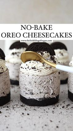 Oreo Desserts, Oreo Dessert Recipes, No Bake Oreo Cheesecake, Resipi Kek, Oreo Recipes, Oreo Dessert, Easy Baking Recipes Desserts, Tasty Baking, Oreo Cheesecake