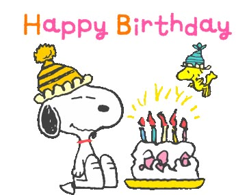 Happy Birthday GIF - HappyBirthday - Discover & Share GIFs Snoopy Birthday Images, Happy Birthday Snoopy Images, Peanuts Happy Birthday, Birthday Animated Gif, Birthday Gif Images, Happy Birthday Gif Images, Happy Birthday Snoopy, Animated Happy Birthday Wishes, Animated Happy Birthday