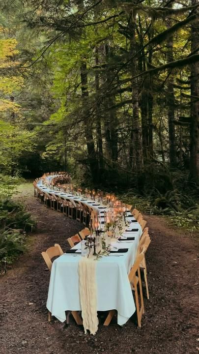 Forest Wedding Reception, Enchanted Forest Wedding Theme, The Wedding Bliss, Lebanese Wedding, Wedding Reception Dinner, Forest Theme Wedding, Enchanted Forest Wedding, Enchanted Wedding, Outdoor Wedding Reception