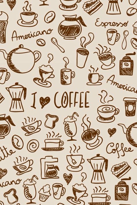 Wallpaper Coffee, Food Wallpaper, Love Coffee, We Heart It, Lost, I Love, Coffee