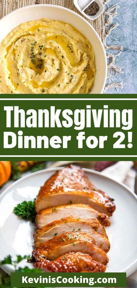 Thanksgiving Dishes For Two, Turkey Dinner For 2, Easy Small Turkey Recipes, Turkey For Two Thanksgiving, Thanksgiving Turkey For Two, Thanksgiving Dinner For 2 People, Thanksgiving Ideas For 2 People, Hellmans Thanksgiving Turkey, Thanksgiving Recipes For Two People