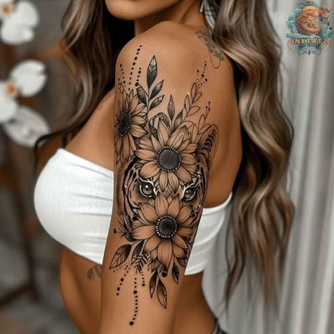 #tattoolife #instatattoo #artist #piercing  #inkedup #bodypaint #photooftheday #bodypainting  #instagood #instaart #tattooing #tattooist #bodypiercing  #body #tat #love #tatted #tatts #makeup #tats #photography #tattoo #tattoos #tattoogirl #f #tattoogirls #tattoomodel #tattoofeminina #arte #tattooed #tattooart #tattooideas #sexy #tattoomandala #tattooman #tattoobrasilia #caldasnovas #hennatattooartistny #hennatattoos #tattoodf #turismogoias #turismo #arteliergoias #arteliertattoo #tattooindiana Feminine Shoulder Tattoos, Shoulder Sleeve Tattoos, Arm Sleeve Tattoos For Women, Hip Thigh Tattoos, Feminine Tattoo Sleeves, Tattoos For Women Flowers, Tattoos For Women Half Sleeve, Tasteful Tattoos, Pretty Tattoos For Women