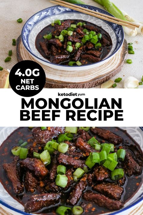 Easy Keto Mongolian Beef Beef Low Carb, Keto Mongolian Beef, Cuts Of Steak, Steak Marinated, Mongolian Beef Recipe, Mongolian Beef Recipes, Gluten Free Chili, Boiled Egg Diet Plan, Mongolian Beef