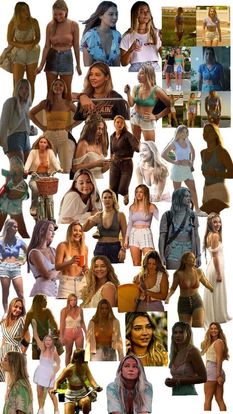 Sarah Cameron Season 4 Outfits, Sarah Cameron Season 3 Outfits, Obx Sarah Cameron Outfits, Sarah Cameron Inspired Outfits, Outer Banks Sarah Cameron Outfits, Sarah Outer Banks Outfits, Sarah Cameron Necklace, Sarah Cameron Style, Obx Outer Banks Outfits