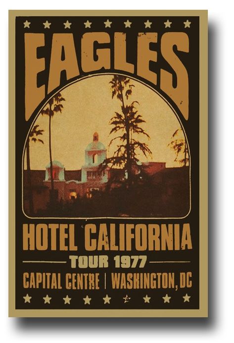 Sublime Vintage Poster, 70s Bands Posters, Band Vintage Posters, Vintage Band Posters Album Covers, 70s Music Posters Rock Bands, The Eagles Hotel California, 60s Band Posters, Vintage 70s Posters, Metal Music Poster