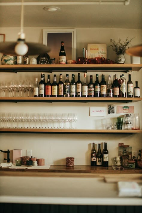 The Valley Wine Club - natural wine, once a month — Valley Bar + Bottle Shop Wine Shop Decor, Coffee Shop Wine Bar, Cozy Wine Bar Interior Design, Natural Wine Aesthetic, Moody Wine Bar, Wine Bar Ideas Restaurants, Wine Bar Diy, Small Wine Shop, Wine Bar Aesthetic