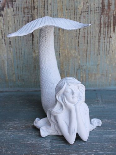 Mermaid Figures, Mermaid Bathroom Decor, Mermaid Sign, Mermaid Sculpture, Mermaid Bathroom, Mermaid Figurine, Mermaid Statues, Nautical Bedroom, Resin Figurine