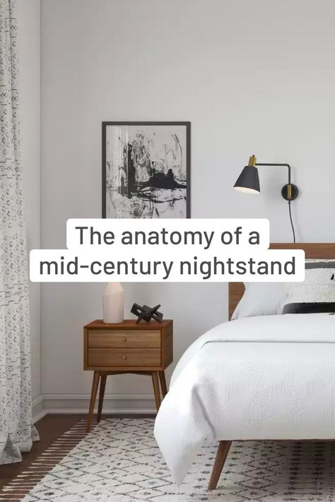 Almost ten thousand people search for the term ‘mid-century nightstand’ in Google in a single month, only in the US. But it’s also enough to take a look at pinterest, to realize the popularity of mid-century modern furniture. In this article, we focus on mid-century nightstands: how do they look and what makes them mid-century? We'll cover wood types, wood tones, design, function with a bit of historical background as well. Midcentury Nightstand, Mid Century Modern Nightstand, Mid Century Nightstand, Nightstand Decor, People Search, Historical Background, Ten Thousand, Modern Nightstand, Wood Tones