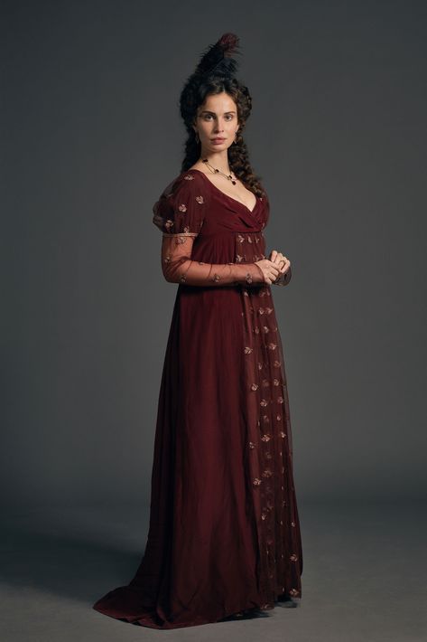 Jane Bennet Dress, Dark Regency Dress, Bridgerton Wardrobe, Poldark Costumes, 1810s Dress, 1820s Dress, Bridgerton Shifting, Bridgerton Outfits, Color History