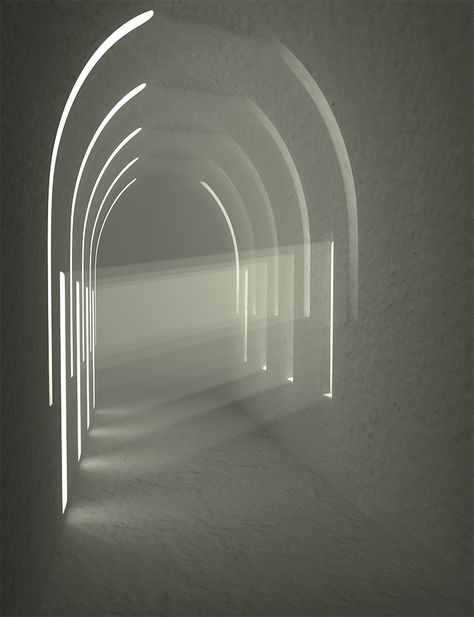 Shadows In Architecture, Lighting In Architecture, Light Installation Architecture, Light Architecture Concept, Blender Ideas 3d, Light Concept Art, Light Installation Art, Light In Architecture, Church Of Light