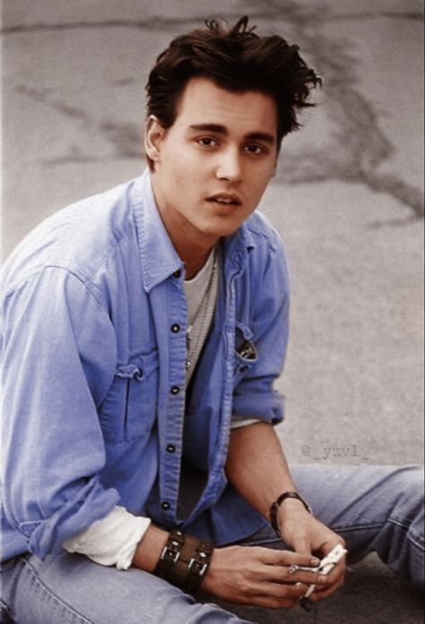 Johnny Depp 21 Jump Street, Johnny Depp Haircut, Johnny Depp Hairstyle, 90s Johnny Depp, 80’s Men, John Depp, جوني ديب, Jump Street, Johnny Depp Fans