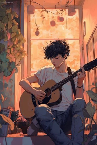 Bgm Songs, Vehicle Insurance, Guitar Illustration, Cool Anime Backgrounds, Beautiful Background, Beautiful Weather, Laugh Out Loud, Anime Artwork Wallpaper, Digital Art Anime