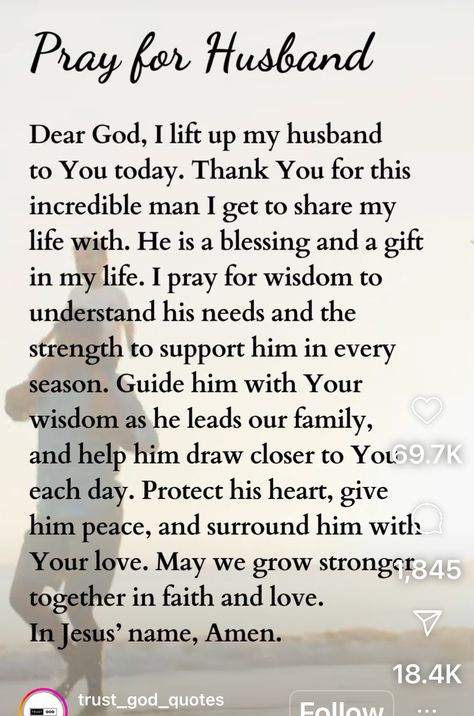 January 3rd Prayer, Biblical Quotes For Husband, Prayers For My Home, Prayer To My Husband, Asking For Prayers Quotes, Daily Prayers For My Husband, Prayer Over Husband, Prayer For My Husband At Work, Prayers For Future Husband