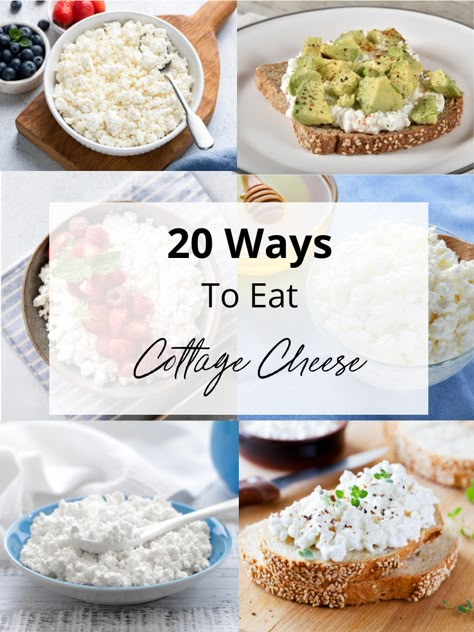 20 Creative Ways To Eat Cottage Cheese Good Things To Eat With Cottage Cheese, What Can You Put In Cottage Cheese, What Can You Eat With Cottage Cheese, How To Eat Cottage Cheese For Breakfast, What Goes Good With Cottage Cheese, Things To Eat Cottage Cheese With, What To Eat With Cottage Cheese Healthy, Mix With Cottage Cheese, Cottage Cheese For Protein