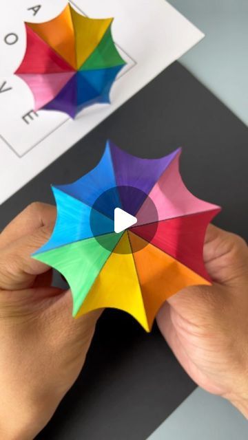 192K likes, 322 comments - rj_videoo su March 4, 2024: "Umbrella ☂️👍❤️
.
.
.
.
.
.
.
#trending 
#viral
#art 
#artwork 
#umbrella
#homemade 
#crafts". Umbrella Craft, Art And Craft Ideas, Sunday School Crafts For Kids, Ribbon Crafts Diy, Paper Umbrellas, Preschool Arts And Crafts, Paper Flower Crafts, Easy Paper Crafts Diy, Art And Craft Videos