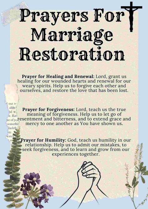 Prayers For Marriage Restoration Praying For Marriage Restoration, Scripture For Marriage Restoration, Prayer For Restoration Of Marriage, Prayers For My Marriage Restoration, Marriage Prayers Restoration, Marriage Restoration Prayer, Bible Verses For Marriage Problems, Marriage Prayer For Couple, Prayer For My Husband At Work