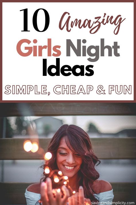 Fun Girls Night Ideas, Fun Crafts For Girls, Girls Night Out Games, Girls Night Ideas, Girls Night Dinner, Women Party Ideas, Girls Night Games, Outing Ideas, Ladies Night Party