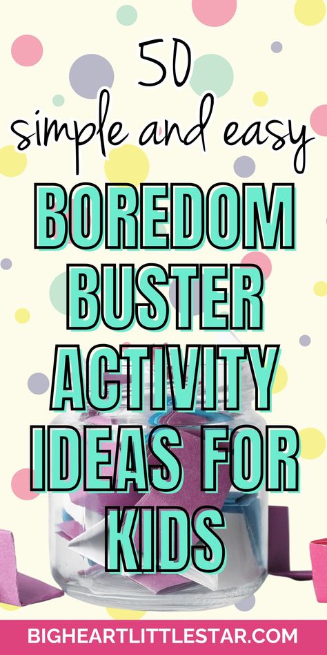 Discover awesome boredom busters with these fun and easy activities. Perfect for kids, these ideas are great for making a boredom jar. Learn how to make a boredom jar filled with creative and engaging tasks. Start your boredom jar today for endless fun! Boredom Jar Ideas, Boredom Jar, Jar Activities, Summer Hobbies, Sleepover Party Games, Activity Ideas For Kids, Boredom Busters For Kids, Bored Jar, Teen Party Games