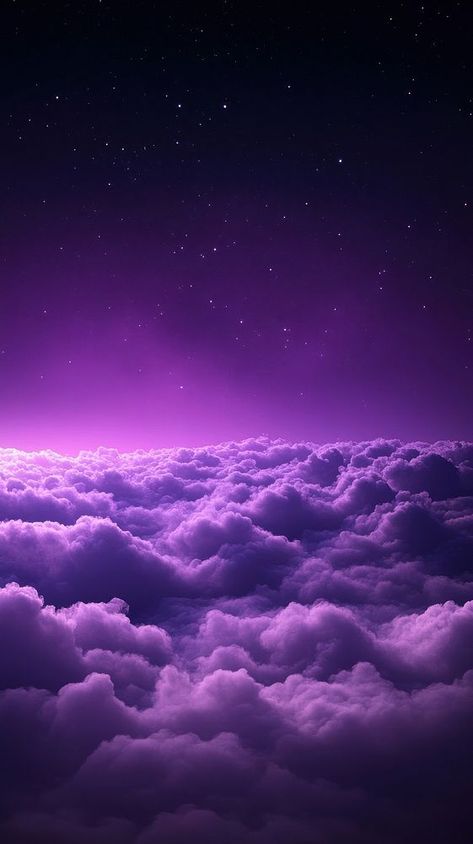 Wallpaper of clouds purple aesthetic night sky. | free image by rawpixel.com / Nunny Nature Purple Aesthetic, Midnight Purple Aesthetic Wallpaper, Ipad Wallpaper Aesthetic Purple Hd, Purple Sunrise Aesthetic, Purple Skies Aesthetic, Landscape Purple Aesthetic, All Purple Wallpaper, Hd4k Wallpaper, Pretty Purple Wallpapers