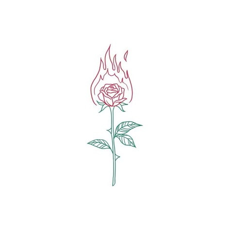 Feminism Illustration, Feminist Tattoo, Flame Tattoos, Tattoo Rose, Fire Tattoo, Geniale Tattoos, Disney Tattoo, E Tattoo, Rose Drawing