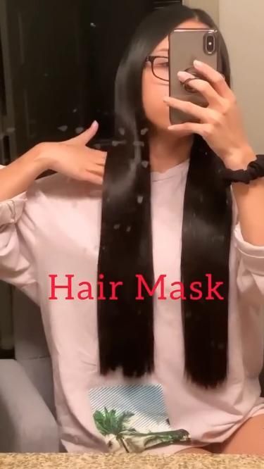 Say goodbye to lifeless damaged hair and say hello to a healthy hair Best Diy Hair Mask, Hair Mask Diy, Quick Hair Growth, Silky Shiny Hair, Homemade Hair Treatments, Homemade Hair Mask, Healthy Hair Routine, Best Hair Mask, Hair Mask For Damaged Hair