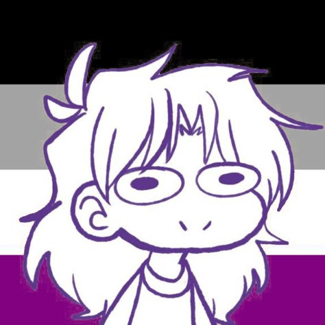 Asexual Characters, Asexual Art, Asexual Pfp, Lgbt Background, Ace Spectrum, Icons Lgbt, Ace Flag, Persona Anime, Aro Ace