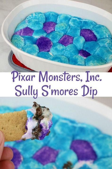 Monsters Inc Recipes, Monster Inc Snack Ideas, Monster House Themed Dinner, Monsters Inc Birthday Party Food, Monsters Inc Activities For Kids, Monster Inc Desserts, Monsters Inc Snacks, Monsters Inc Party Food Ideas, Monsters Inc Themed Food