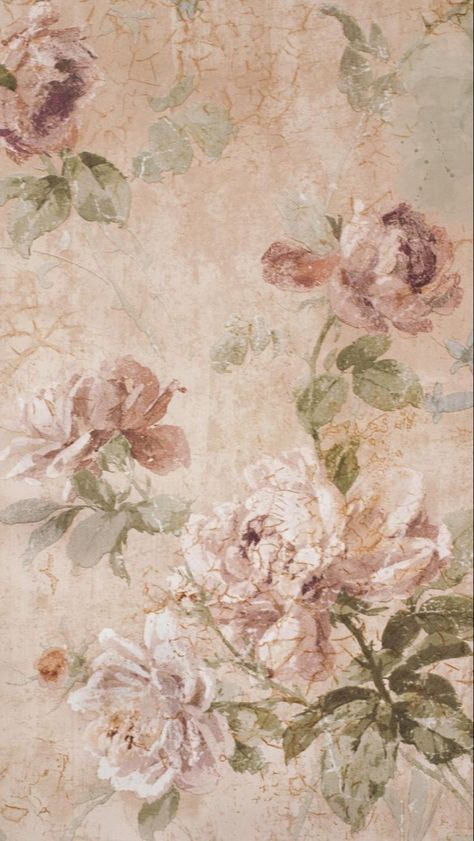 Vintage Flower Backgrounds, Old Paper Texture, Vintage Floral Backgrounds, Vintage Paper Background, Vintage Instagram, Floral Wallpaper Iphone, Vintage Floral Wallpapers, Vintage Flowers Wallpaper, Cocoppa Wallpaper