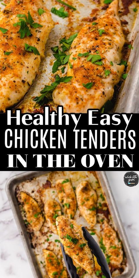 Healthy Chicken In The Oven, Delicious Chicken Tenderloin Recipes, Low Sodium Chicken Tenderloin Recipes, Low Cholesterol Baked Chicken Recipes, Easy Healthy Chicken Tender Recipes, Baked Chicken Fillets, Juicy Chicken Tenderloins In Oven, Low Sodium Chicken Tenders Recipes, Oven Baked Chicken Fillets