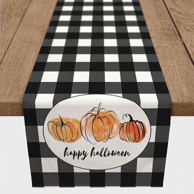 Signature Tablecloth, Buffalo Check Table Runner, Pumpkin Table Runner, Rustic Tablecloths, Home Watercolor, Picnic Tablecloth, Table Runner Size, Fitted Tablecloths, Outdoor Table Runner