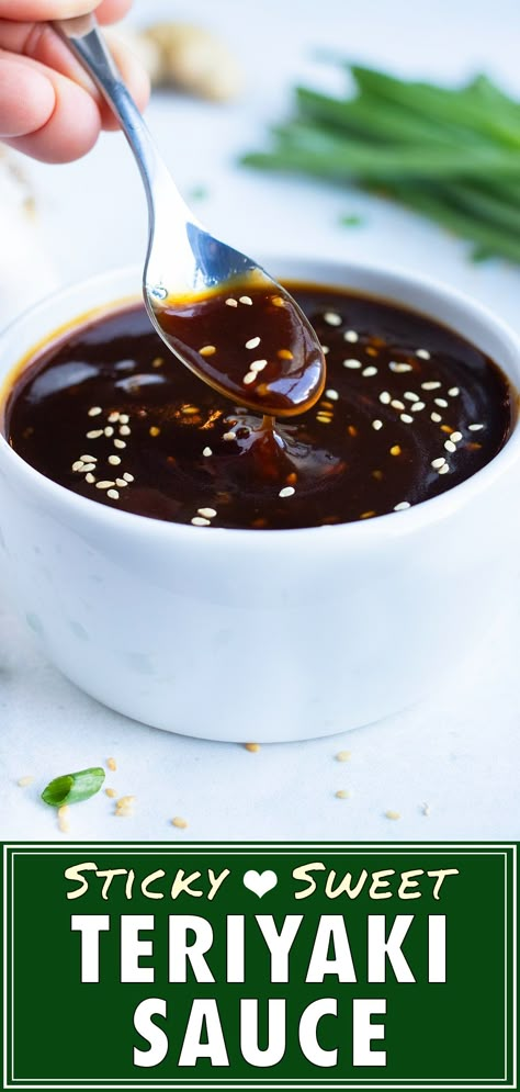 Honey Garlic Teriyaki Sauce, Asian Teriyaki Sauce, Gluten Free Soy Free Teriyaki Sauce, Soy Sauce Beef Marinade, Sweet Soy Ginger Sauce, Sweet And Sticky Sauce, Honey Garlic Ginger Sauce, Beef With Soy Sauce, Home Made Teriyaki Sauce Easy