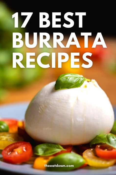 Buratta Recipe, Burrata Recipes, Prosciutto Arugula Pizza, Pizza Carbonara, Burrata Pizza, Burrata Recipe, Arugula Pizza, Burrata Salad, Burrata Cheese