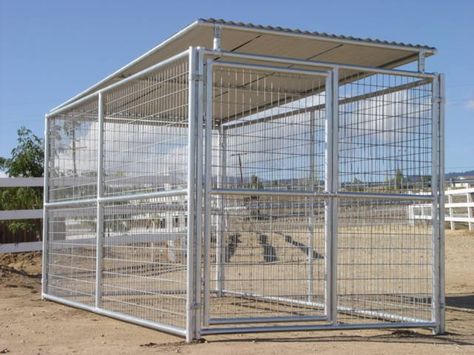 Dog kennels, Dog Kennel W/ Roof Shelter Dog Kennel Roof, Outdoor Dog Kennels, Cheap Dog Kennels, Metal Dog Kennel, Dog Kennel Ideas, Outdoor Dog Kennel, Dog Kennel Designs, Dog Kennel Cover, Dog Pens