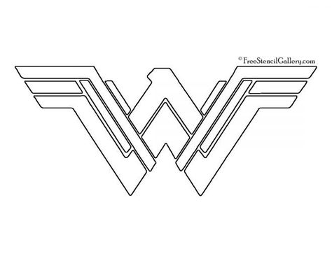 Wonder Woman Line Art, Wonder Woman Symbol Tattoo, Wonder Woman Quilt, Wonder Woman Symbol, Wonder Woman Tattoo, Wonder Woman Drawing, Doctor Logos, Armadura Cosplay, Marvel Coloring