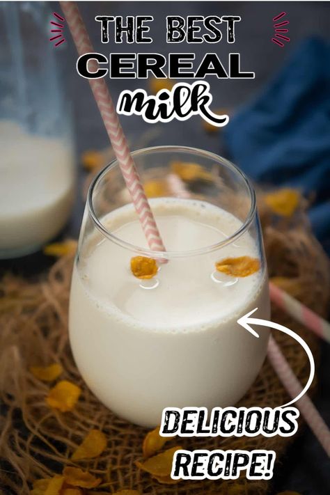 Flavored Milk Recipes, Breakfast Recipes For A Crowd, Breakfast Muffins Healthy, Cereal Nutrition Facts, Leftover Milk, Continental Recipes, Crunch Berries, Homemade Cereal, Momofuku Milk Bar